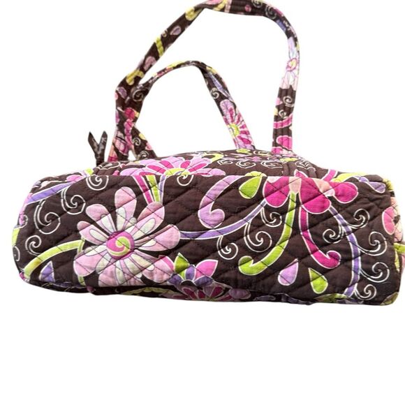 Vera Bradley Retired Morgan Purple Punch Shoulder Bag - Picture 5 of 6